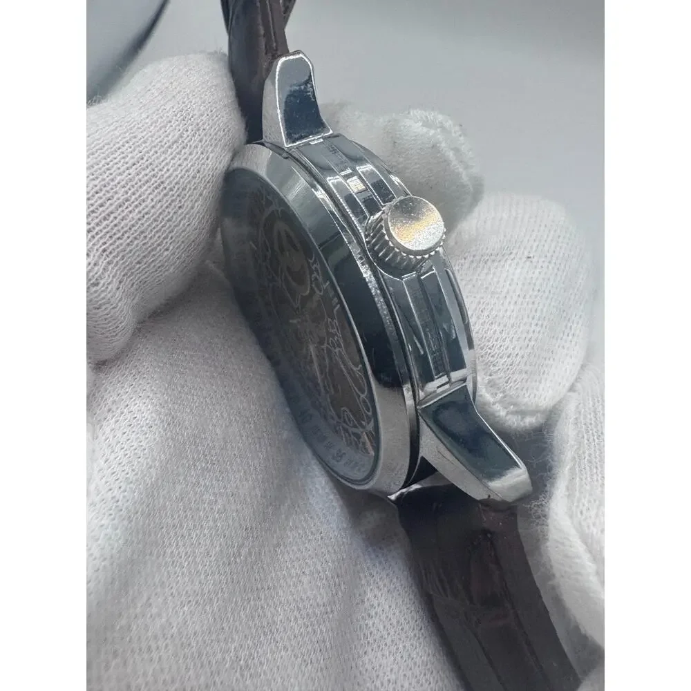 Men’s CJIABA GK1015 Watch With Leather Band